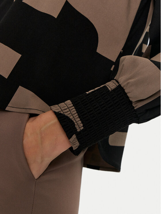 Fransa Fransa Блузка Natali 20614110 Коричневий Regular Fit