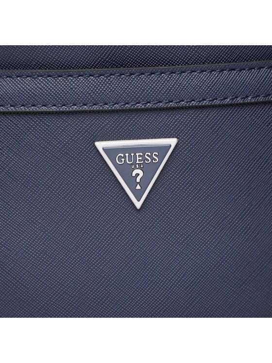 Guess Guess Válltáska Certosa Saffiano Smart HMECSA P3123 Sötétkék