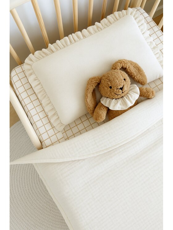 Malomi Kids Malomi Kids Komplet pościeli dziecięcej 5907426141377 Biały