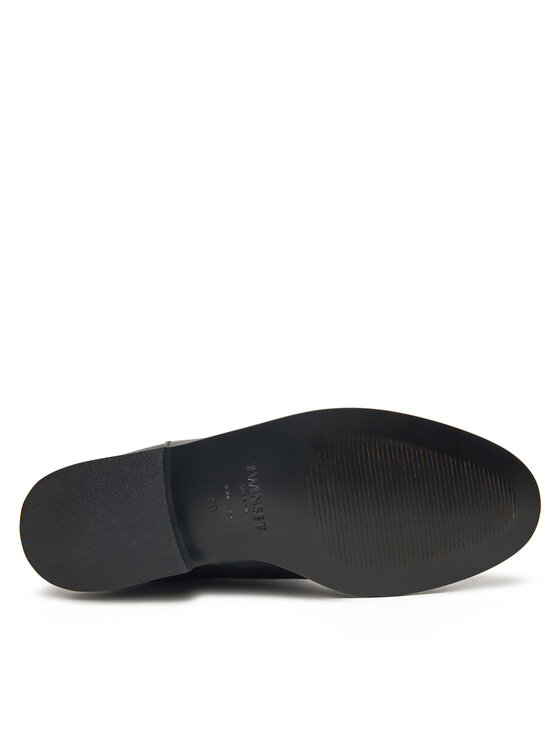 TWINSET TWINSET Oficerki 242TCP092 Czarny