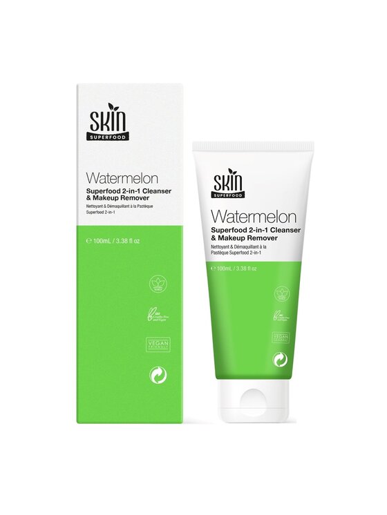 Skin Research Skin Research Do mycia twarzy i demakijażu SF Watermelon Superfood 2 w 1 Żel
