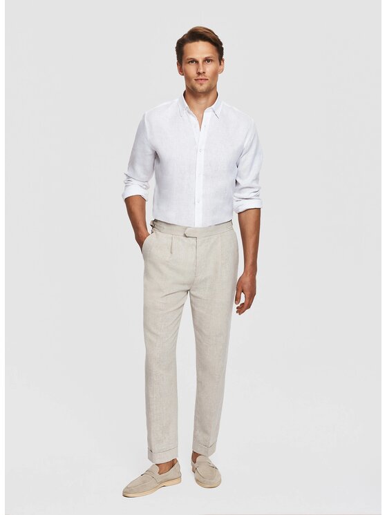 Pako Lorente Pako Lorente Koszula P26SN-1X-023 Biały Slim Fit