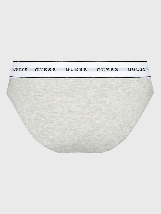 Guess Guess Klasične spodnje hlačke Carrie O97E02 KBBU1 Siva