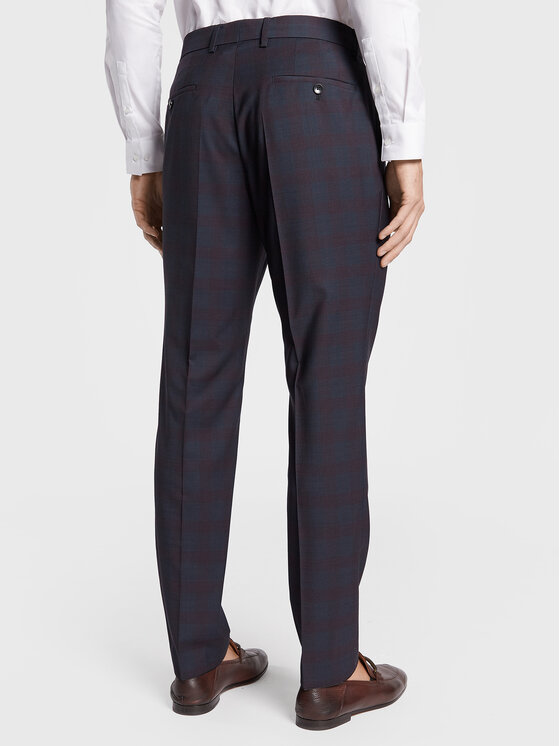 Abito completo H-Huge 50479975 Blu scuro Slim Fit