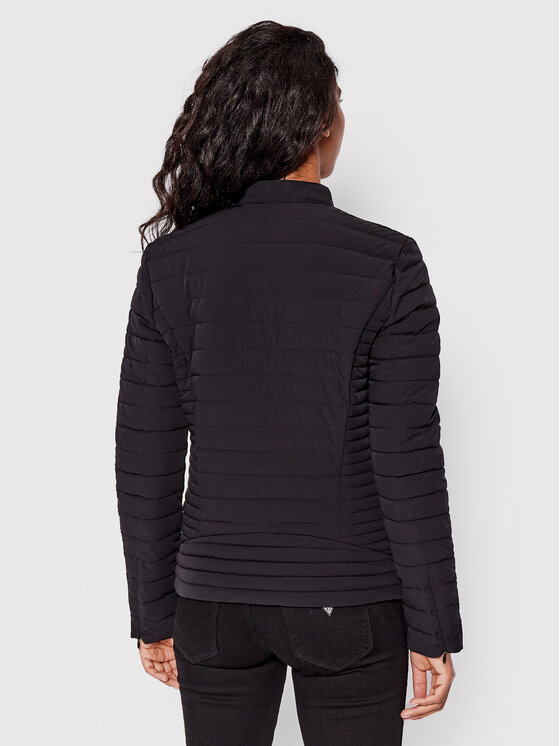 Guess Guess Bunda pro přechodné období Vona W2YL1I W6NW2 Černá Slim Fit