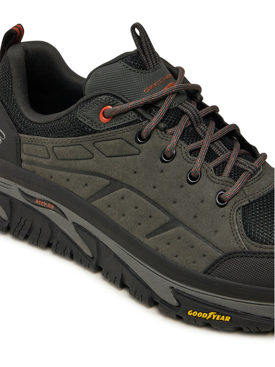 Skechers Sneakersy Arch Fit Road Walker 237488/CCBK Czarny