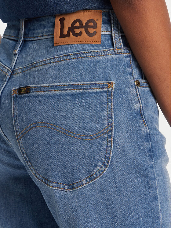Lee Lee Džinsai Carol 112355263 Mėlyna Straight Fit