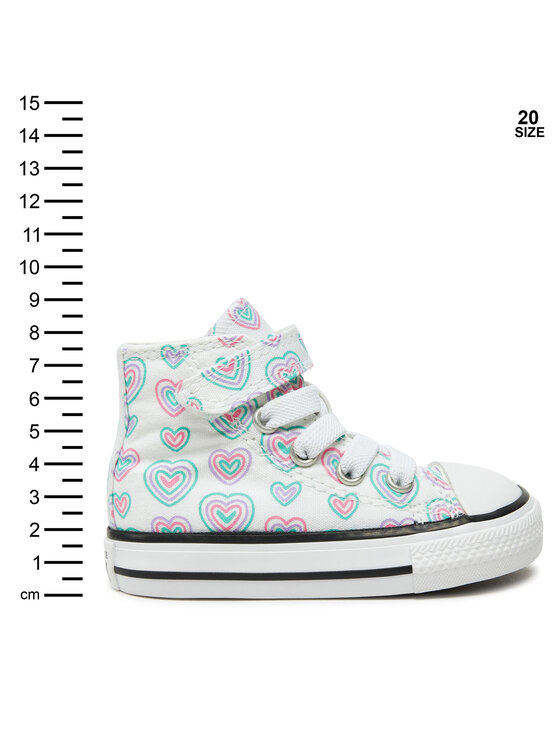 Converse Converse Teniși Chuck Taylor All Star Hearts Easy-On A08379C Colorat