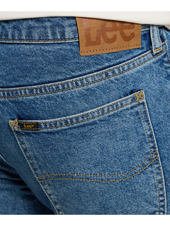 Lee Lee Jeansy 112355862 Niebieski Slim Fit
