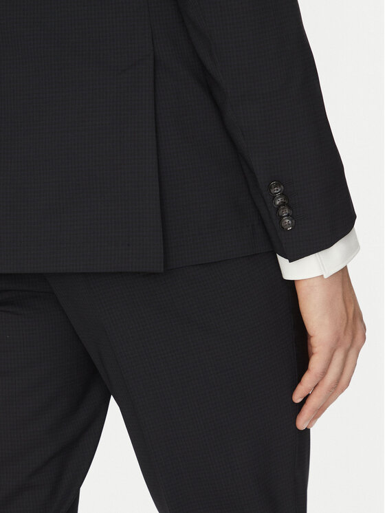 BOSS BOSS Kostiumas C-Huge 50540579 Tamsiai mėlyna Slim Fit