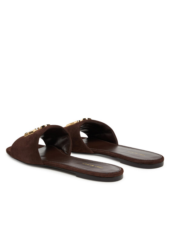 Tory Burch Tory Burch Plätud Eleanor Slide 174839 Pruun