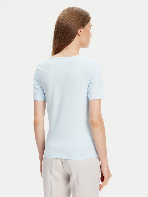 United Colors Of Benetton United Colors Of Benetton Tricou 3FJHD401P Albastru celest Slim Fit