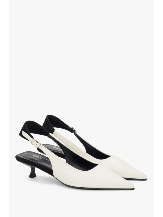 Estro Estro Γοβάκια ER00119766 Λευκό