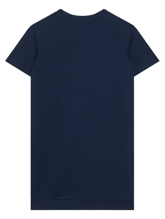 Guess Guess Kleid für den Alltag K6RK01 KAUH0 Dunkelblau Regular Fit