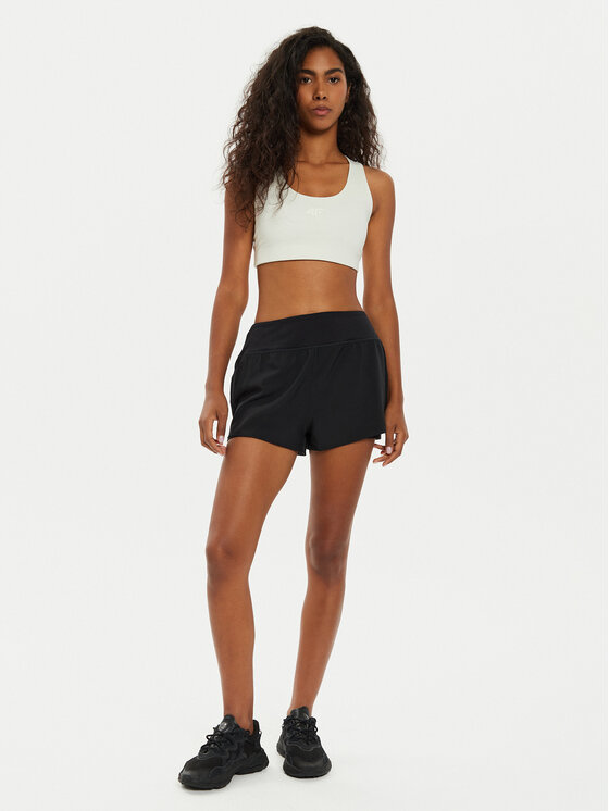 4F 4F Reggiseno sportivo 4FWAW24USBAF140 Écru
