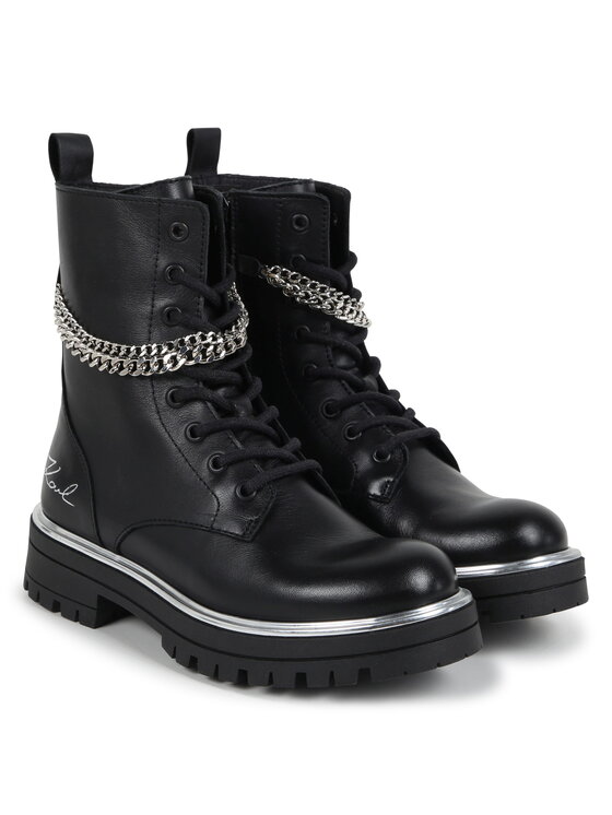 Karl Lagerfeld Kids Karl Lagerfeld Kids Trzewiki Z30307/09B Czarny