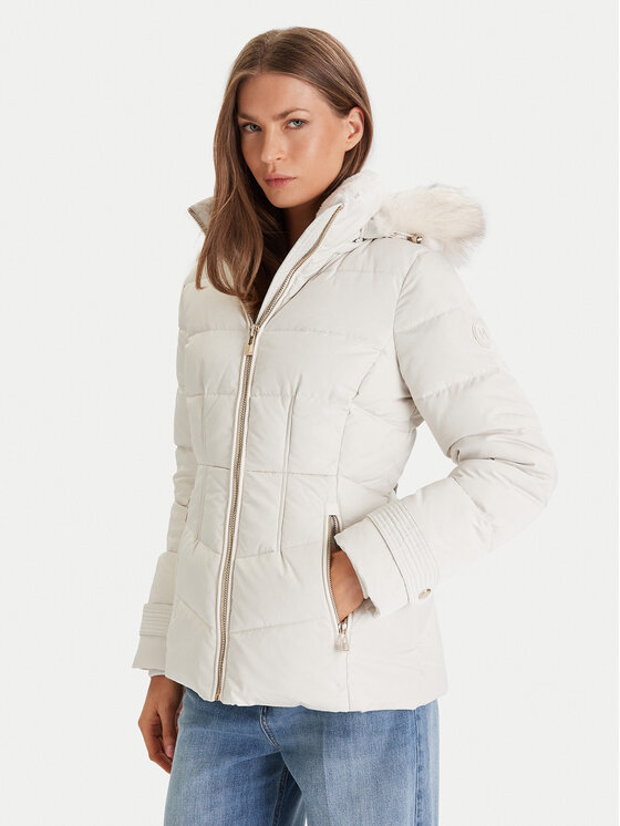 Morgan Morgan Пуховик 252-GITELA Бежевий Regular Fit