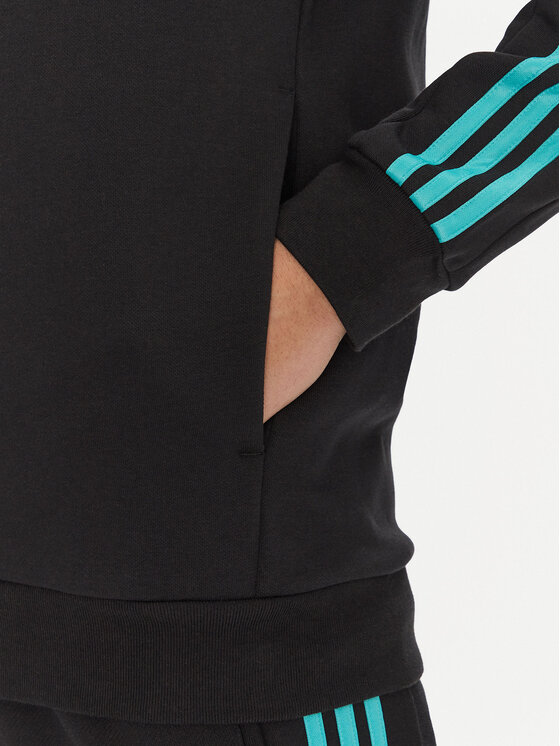 adidas adidas Majica dugih rukava Mercedes - AMG Petronas Formula One Team DNA JV5437 Crna Regular Fit