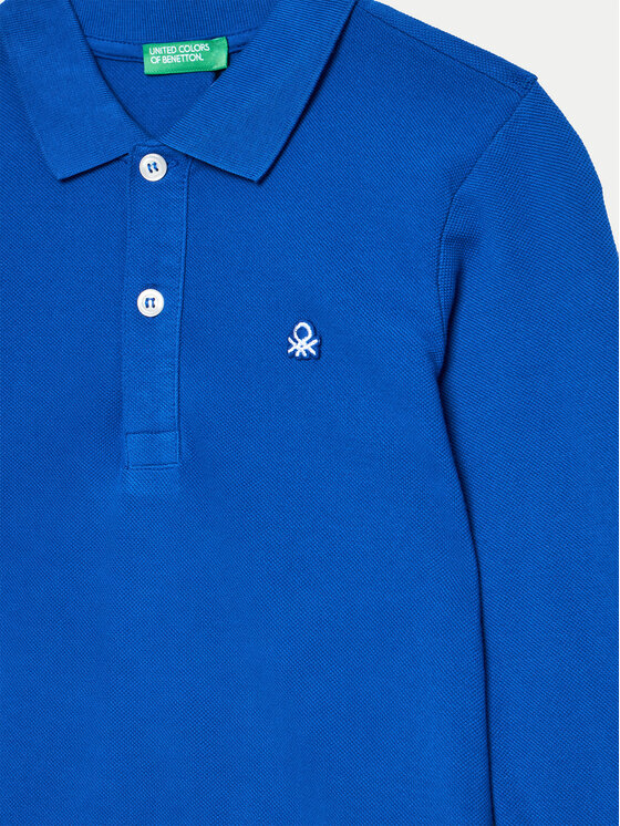 United Colors Of Benetton United Colors Of Benetton Polo särk 3089G3009 Sinine Regular Fit