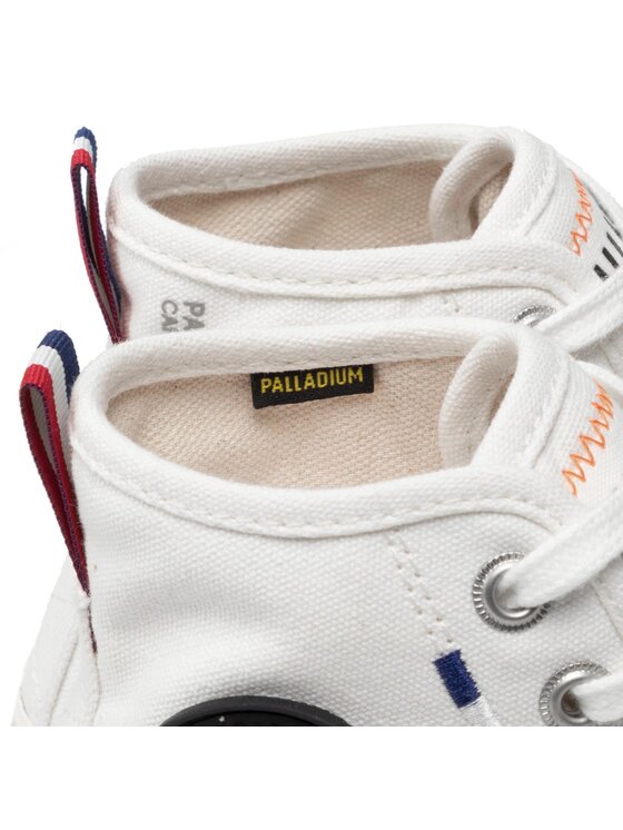Palladium Palladium Sneakers aus Stoff Ace Cvs Mid U 77015-116-M Weiß