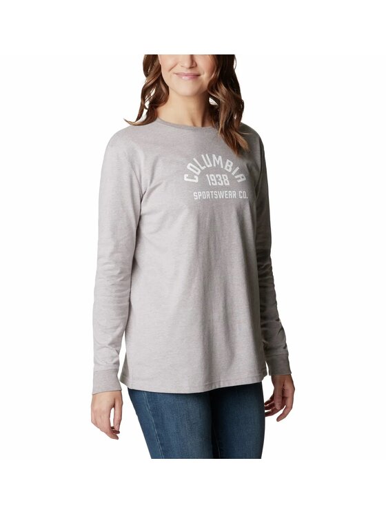 Columbia Columbia Bluza 201348 Szary Regular Fit