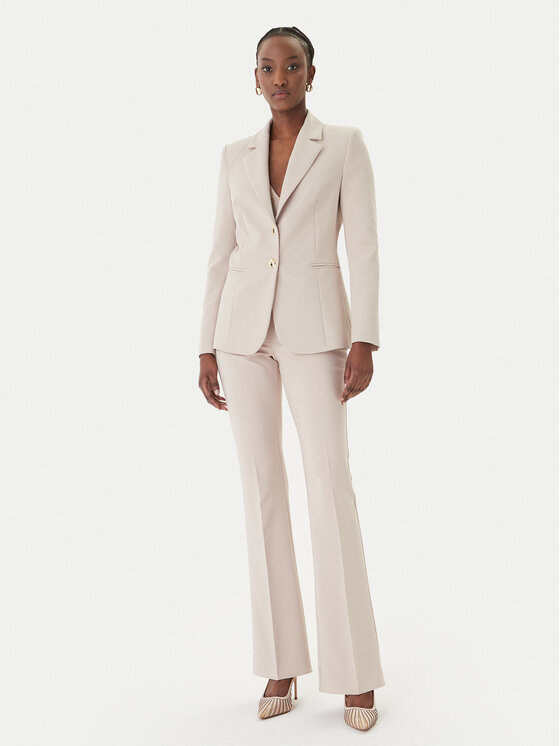 Rinascimento Rinascimento Pantaloni di tessuto CFC0127876003 Beige Slim Fit