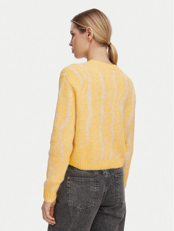 Quiksilver Quiksilver Sweater Selwyn EQWSW03031 Sárga Cropp Fit
