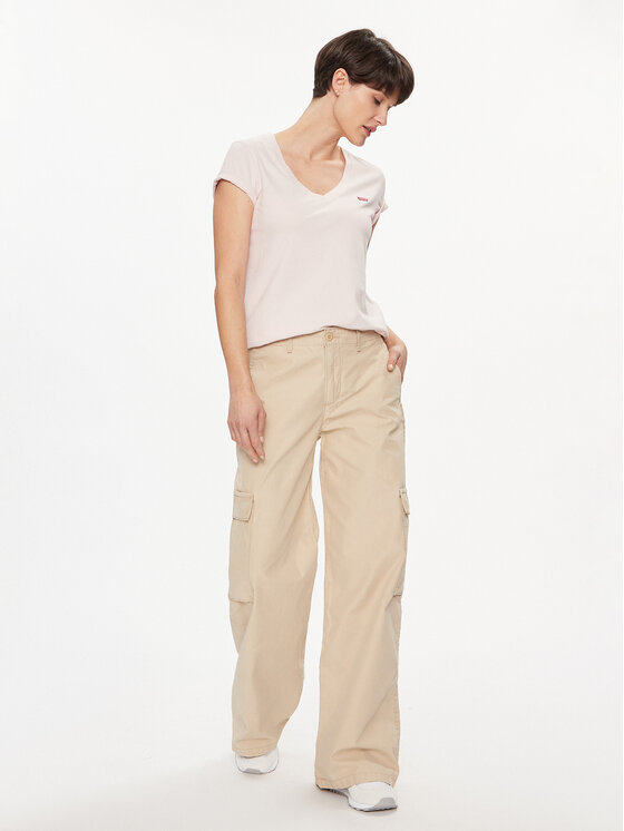Levi's® Levi's® Riidest püksid A6077-0009 Beež Baggy Fit