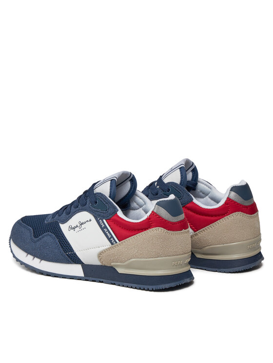 Pepe Jeans Pepe Jeans Sneakersy London Urban B PBS40002 Granatowy