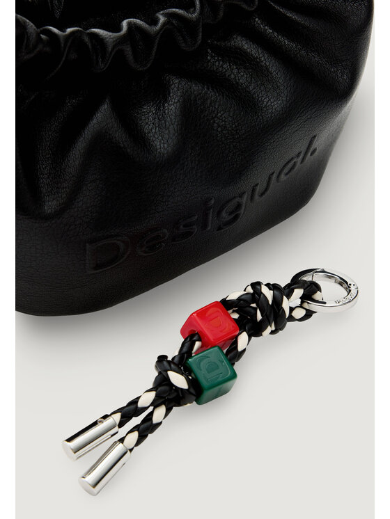 Desigual Desigual Τσάντα MONE_HALF LOGO WAVERLY PH Μαύρο