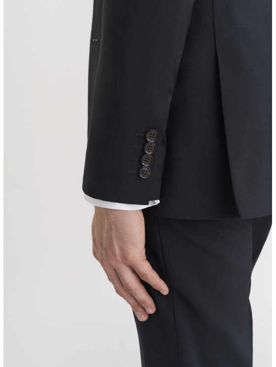 Pako Lorente Pako Lorente Marynarka P24SP-3G-024 Czarny Slim Fit