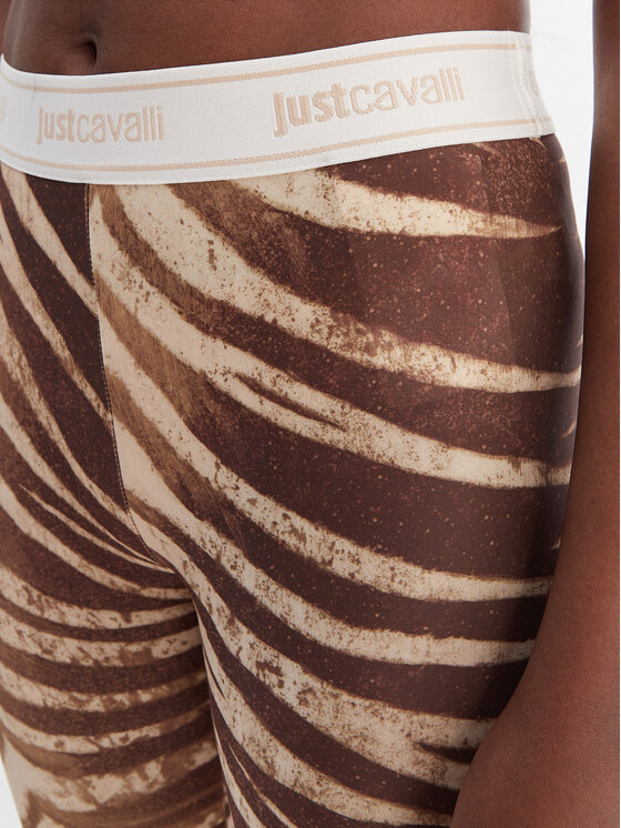 Just Cavalli Just Cavalli Legingi 80PAC100 JS558 Brūns Skinny Fit