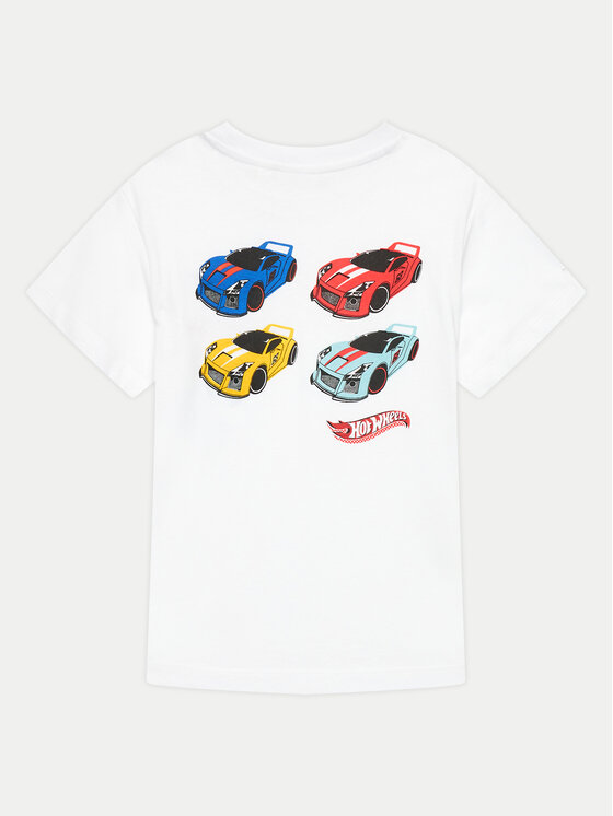 OVS OVS T-Shirt 1969303 Biały Regular Fit