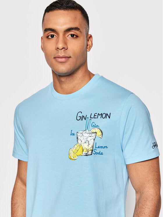 MC2 Saint Barth MC2 Saint Barth T-Shirt TSHM001 02634B Blau Regular Fit