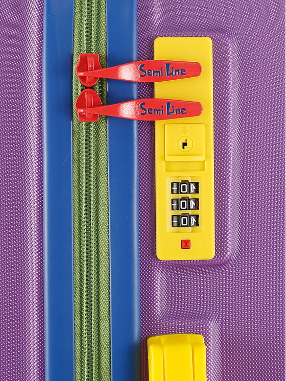 Semi Line Semi Line Veliki kofer T5845-3 Ljubičasta