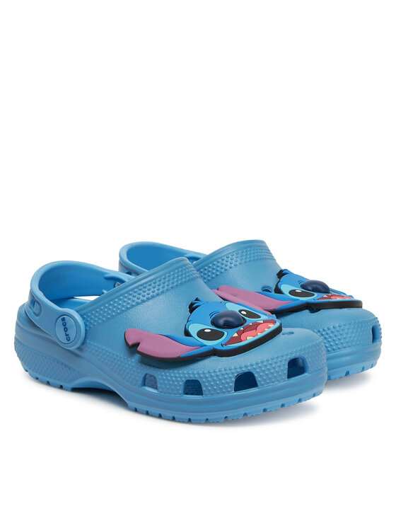 Crocs Crocs Klapki Stitch Classic Clog K 209464 Niebieski
