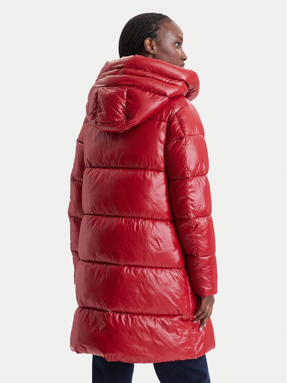 Save The Duck Save The Duck Зимно яке D45510W LOVE21 Тъмночервен Regular Fit
