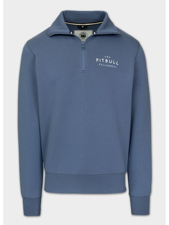 PITBULL PITBULL Bluza SAMPSON Niebieski Regular Fit