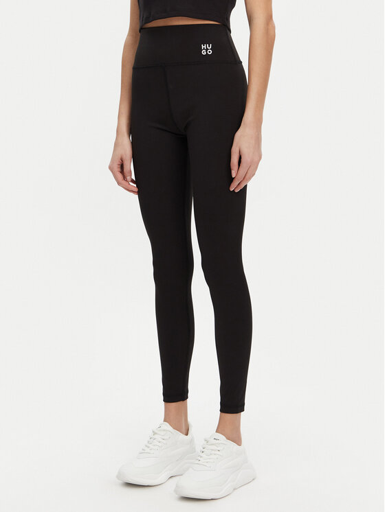 HUGO Legíny 50545350 Čierna Slim Fit