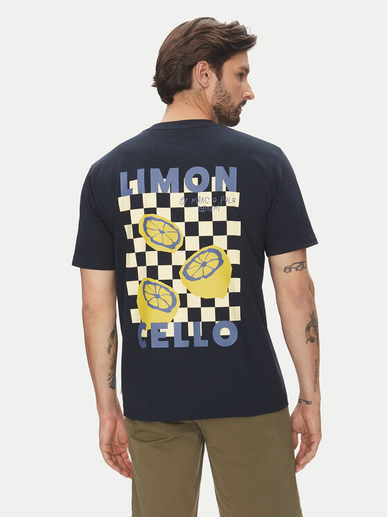 Marc O'Polo Denim Marc O'Polo Denim T-shirt 500 0007 263 Blu scuro Oversize