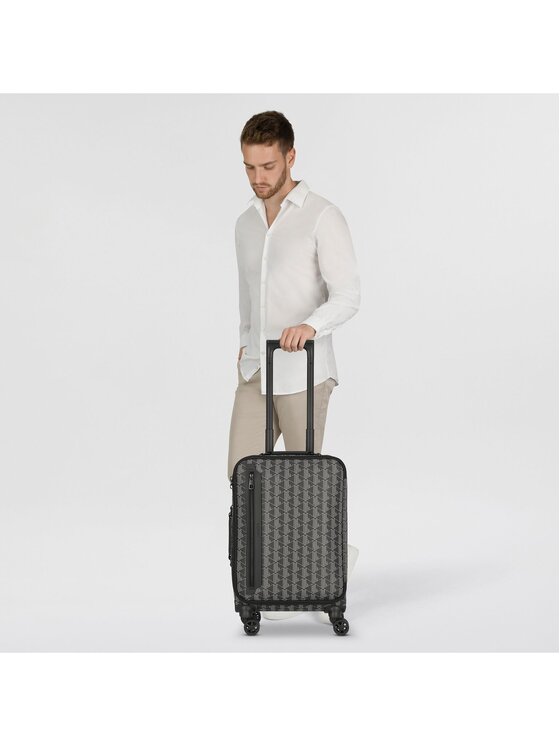 Lacoste Lacoste Walizka średnia 315516 Czarny