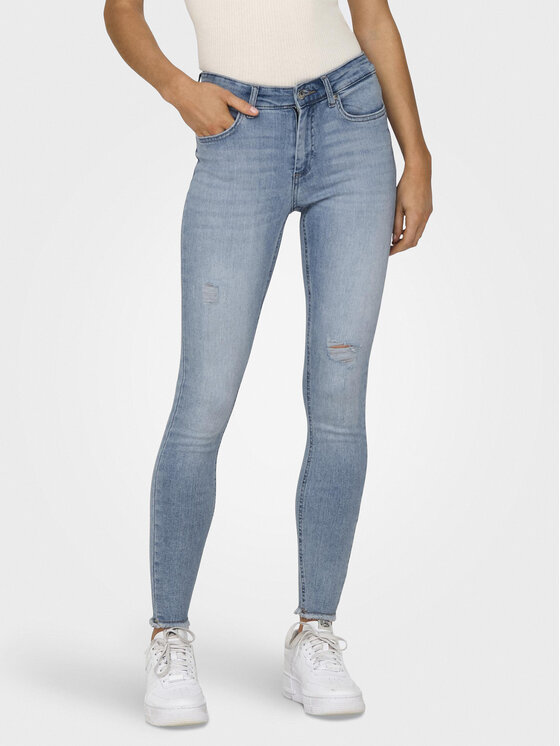 ONLY ONLY Farmer Blush 15282346 Kék Skinny Fit