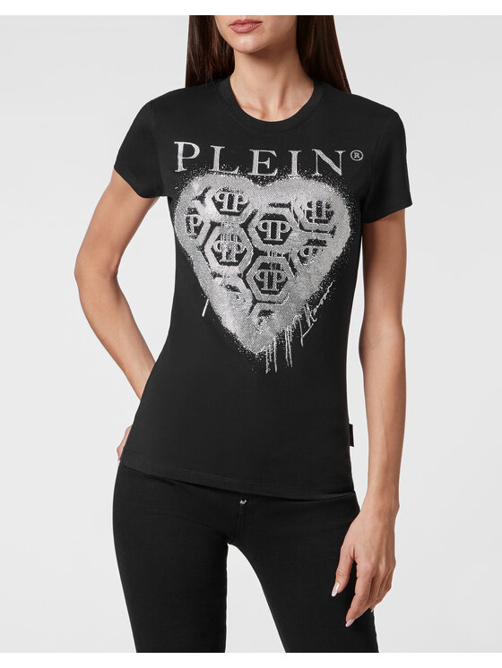 PHILIPP PLEIN PHILIPP PLEIN T-Shirt 13761 Czarny Regular Fit