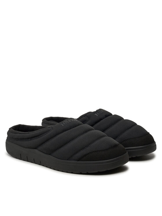 Tommy Hilfiger Tommy Hilfiger Bačkory FM0FM05158 Černá