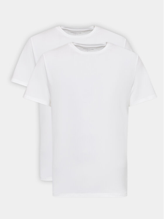 Tommy Hilfiger Tommy Hilfiger 2-dílná sada T-shirts UM0UM02762 Bílá Regular Fit