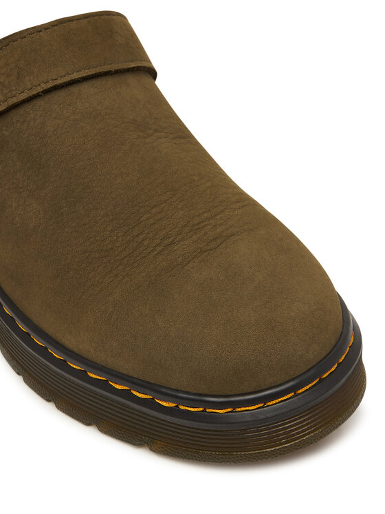 Dr. Martens Dr. Martens Šľapky Brookline DM42861300 Tmavo zelená