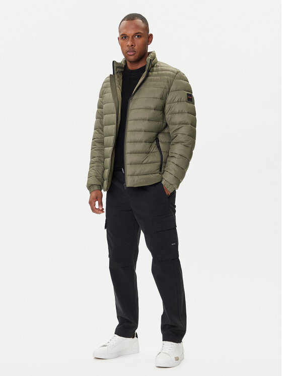 BOSS BOSS Prijelazna jakna Oden2 50530822 Zelena Slim Fit