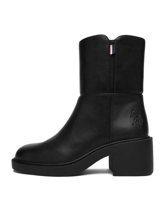 U.S. Polo Assn. U.S. Polo Assn. Stiefeletten EO-RAVEN001W/GY1 Schwarz