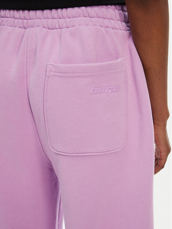 HUGO HUGO Spodnie dresowe Nolasa_B 50545019 Różowy Loose Fit
