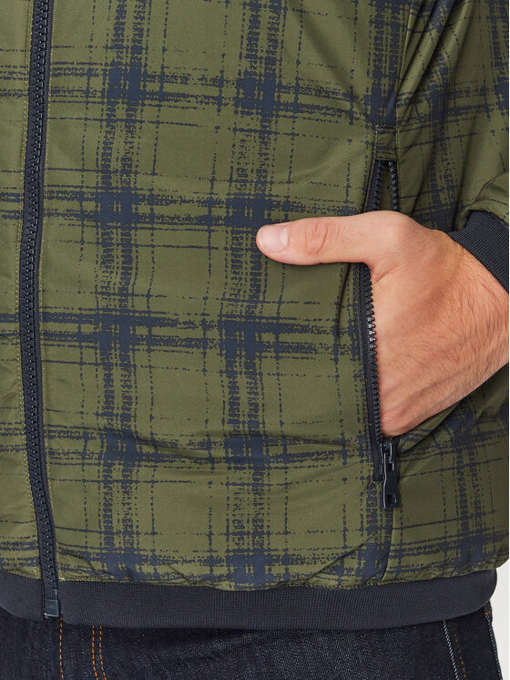 Geox Geox Ziemas jaka Ravex M3629D TC179F 1727 Tumši zils Regular Fit